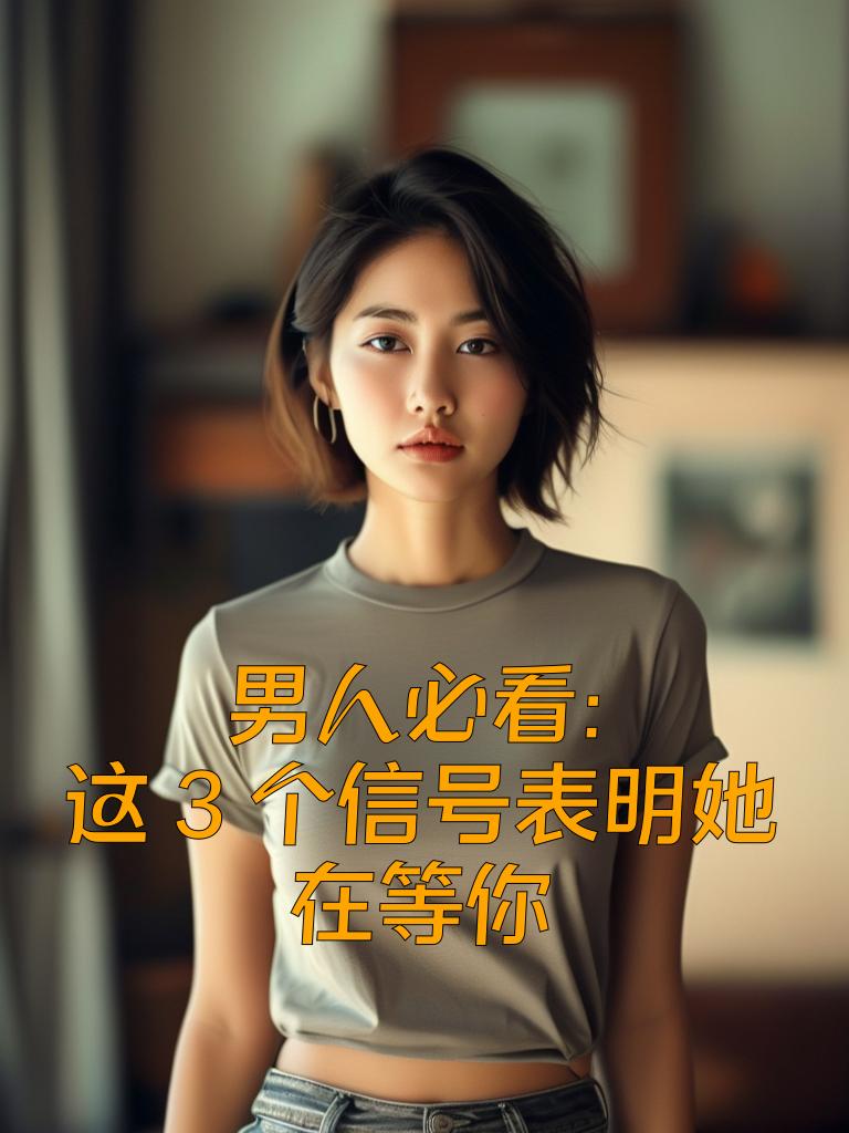 男人必看：这3个信号表明她在等你