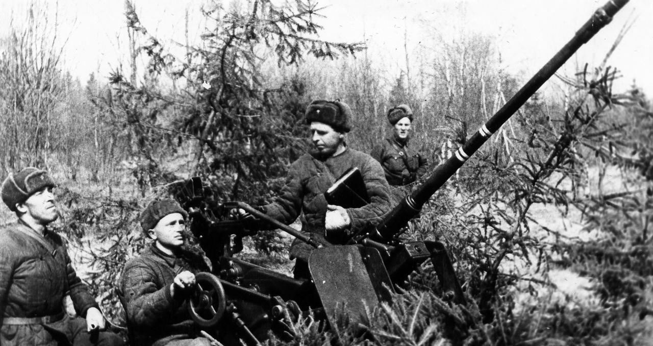 [呲牙] 配音：让我看看德国人的炮到底怎么样——1942年，卫国战争期间，苏军缴