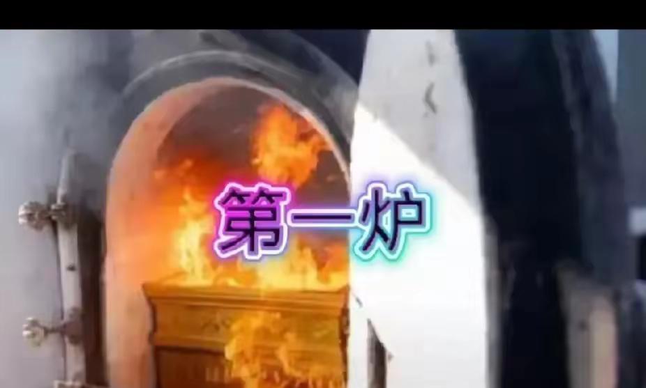 有一个青年还没断气就推进了这预约好的炉子，推他进去的人并不是别人，而是生他，给他