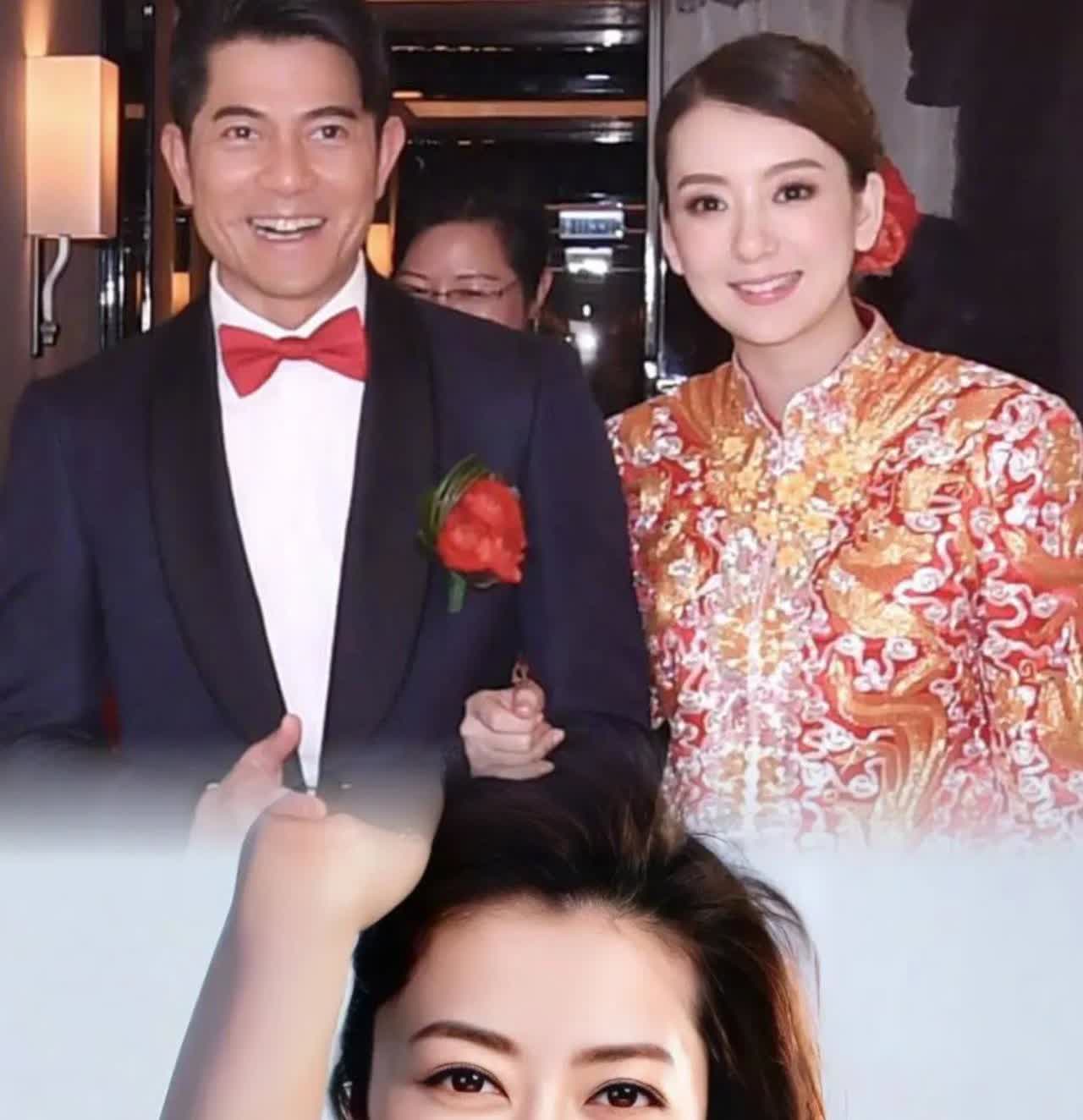 爱情出场的顺序很重要啊，
熊黛林跟着郭富城7年了，
换不来一张婚纸，还被讽刺