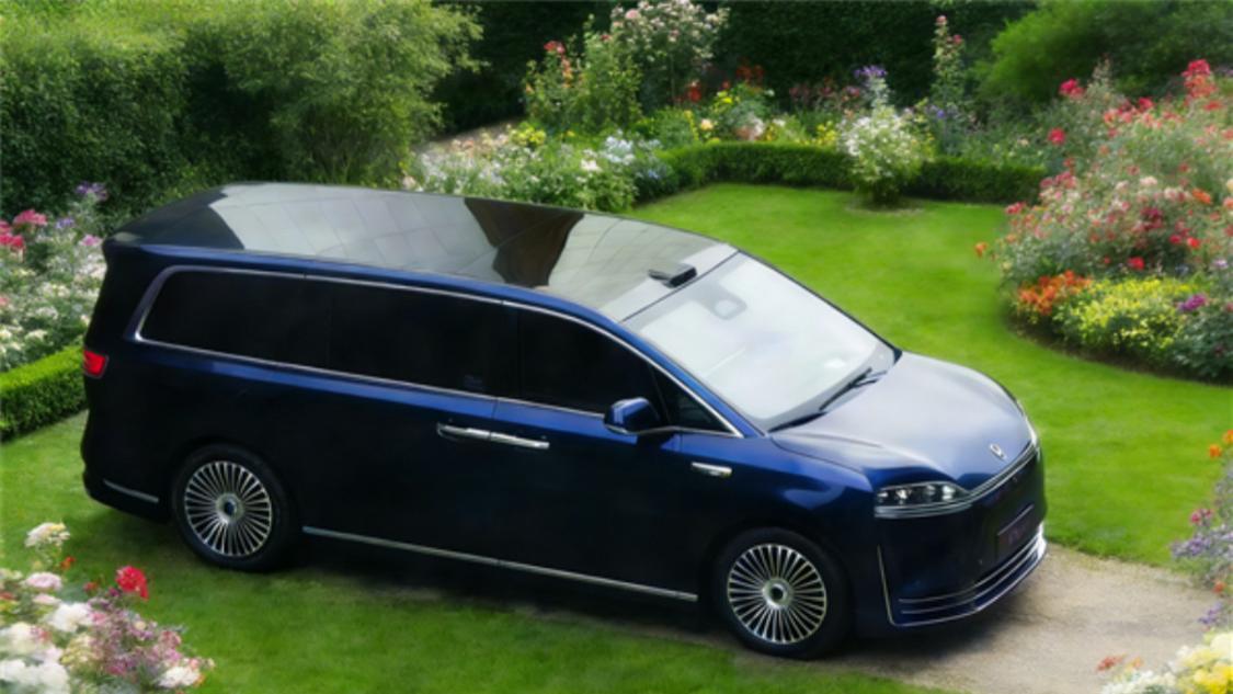 鸿蒙智行首款MPV来了，智界V9实车首次曝光，预计售价约50万元