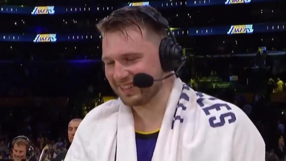 东契奇首战老东家湖人胜，19+15+12难掩复杂情绪