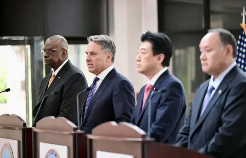 美日澳菲竟搞四国防卫机制扩员！外媒爆料或增印韩。类比“四国联盟”，不许中国改变现
