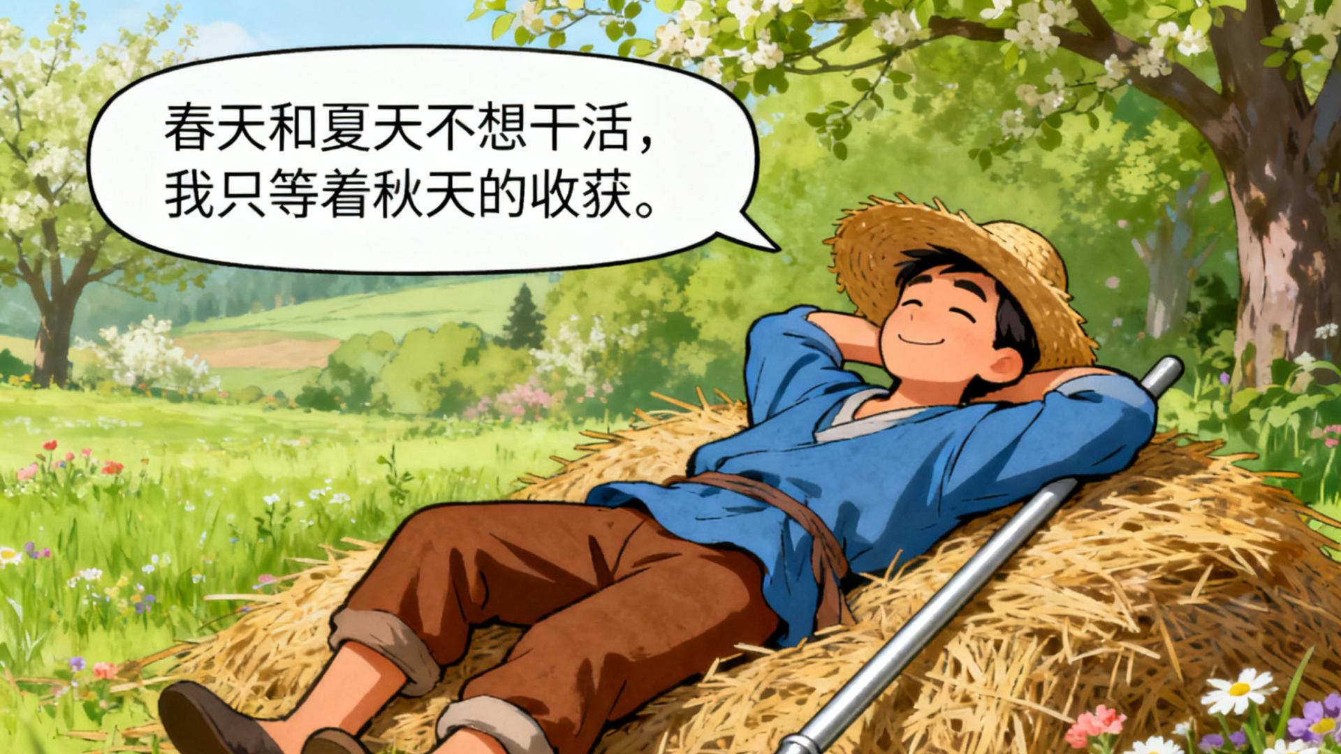 懂得很多，但就是不去行动