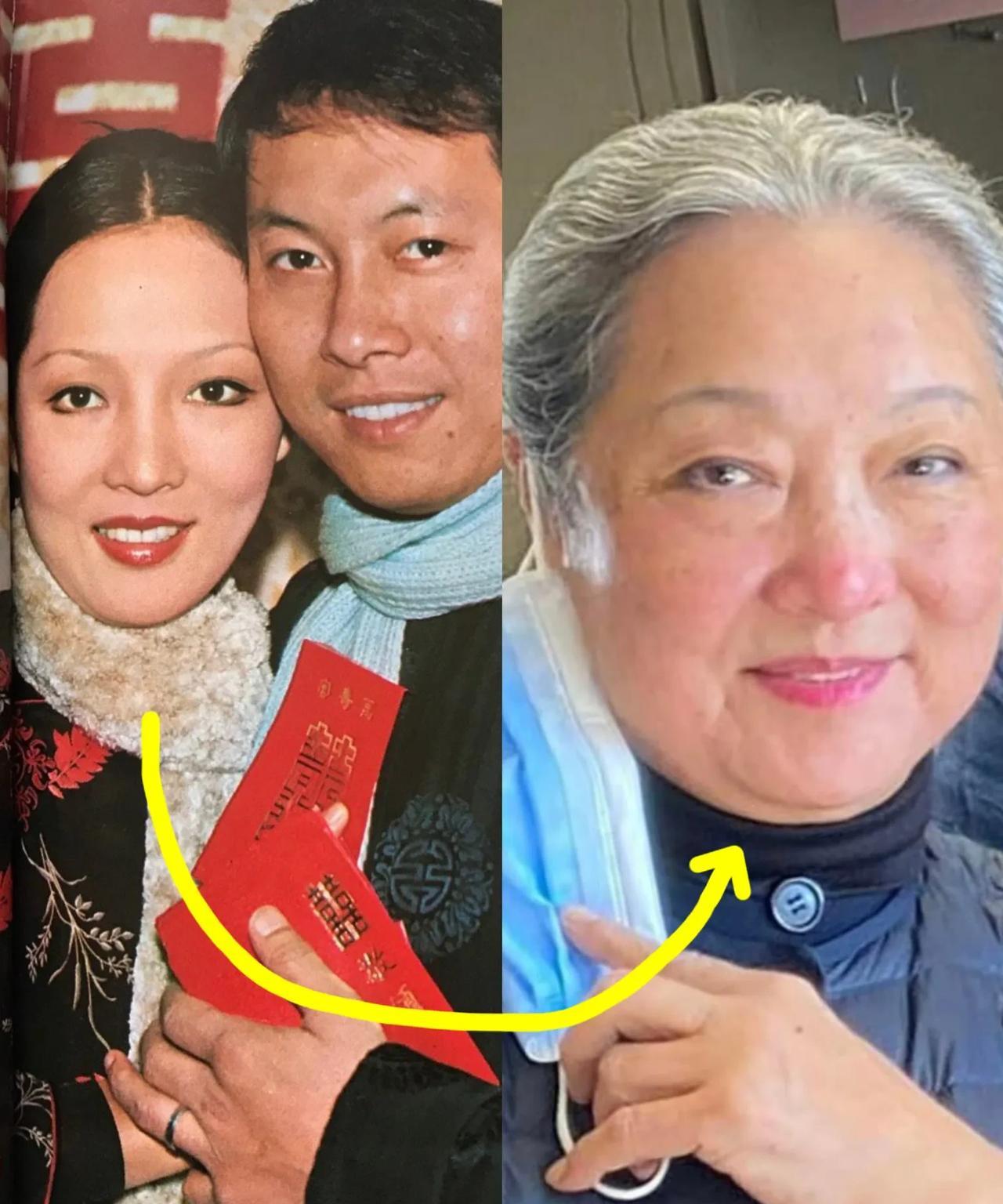 恬妮在老公岳华离世后，基本不收拾了，看不出来她曾经还是个明星。女为悦己者容，男人