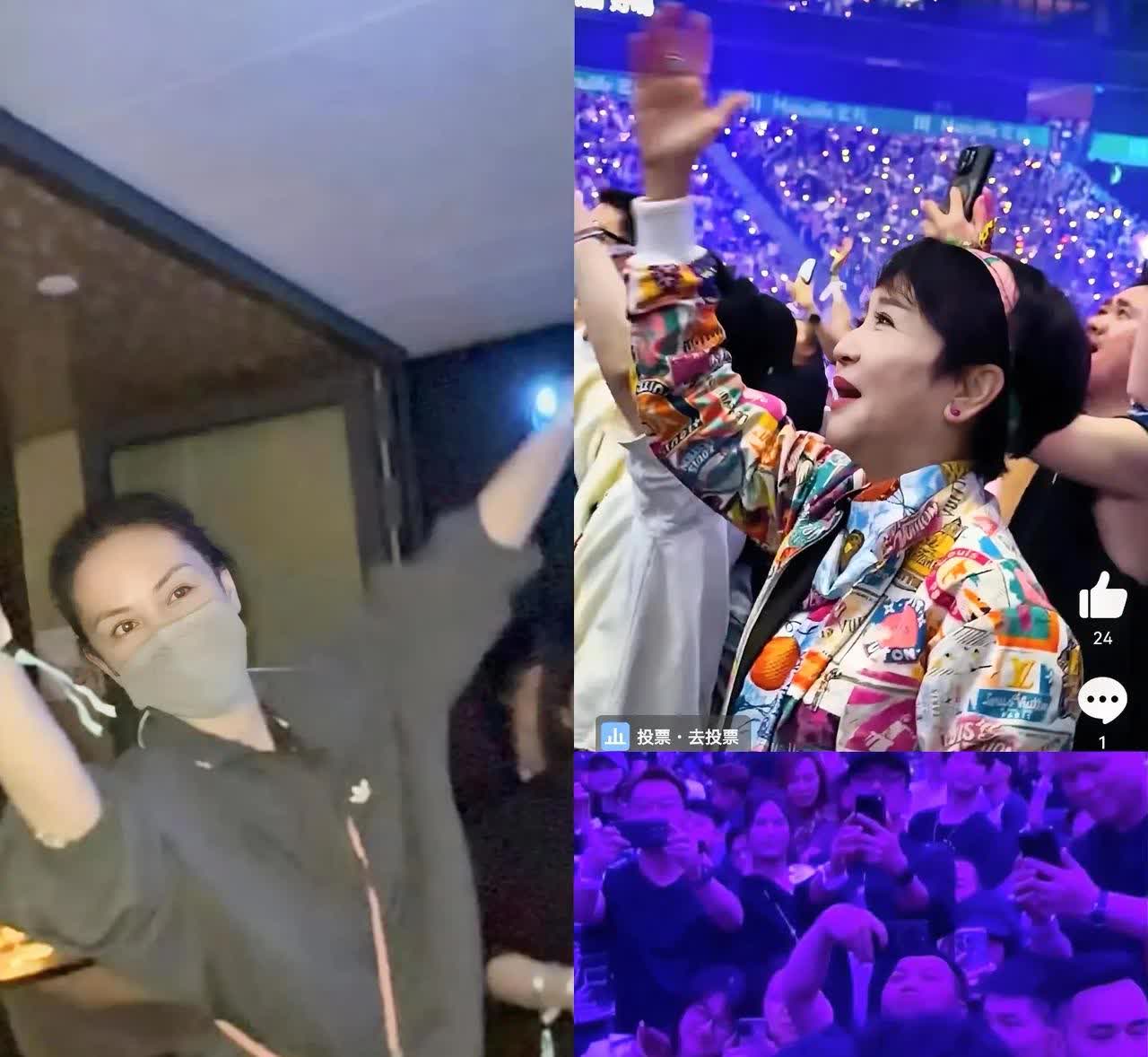 45岁谢霆锋这次的香港演唱会，
我发现一个有意思的细节，
就是谢霆锋女友，父