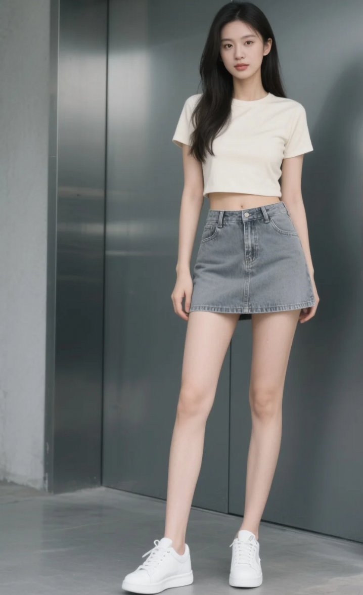 休闲风也能这么撩？姐姐赢在松弛感