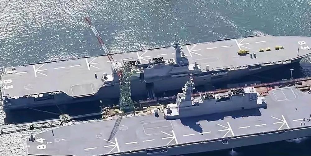 日本从来就没有放弃获得真正航母的野心。DDH-84“加贺”号航母，已经完成了航母