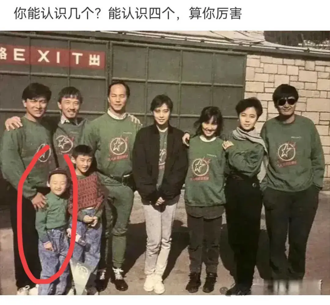 我只想知道当年被华仔扒拉的小男孩，现在啥样了
