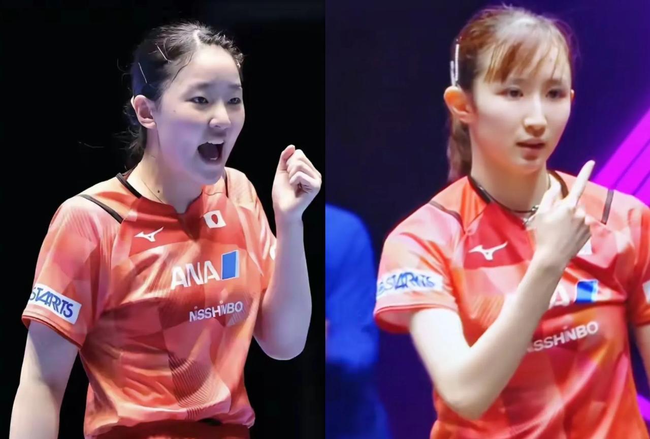 早田希娜干掉了张本美和
WTT北京大满贯赛，刚才在女双1/8决赛中，早田希娜和韩