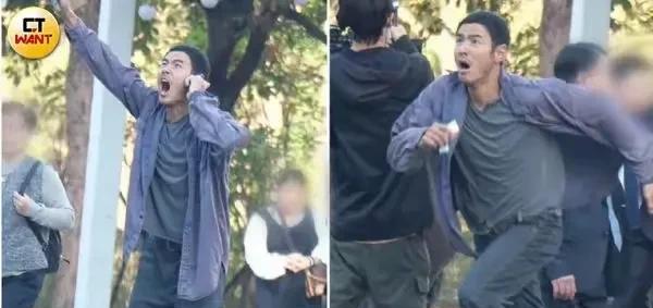 阮经天这也太邋遢了，这么帅气的男明星，怎么就开始接看起来疯癫的角色啦，阮经天的演