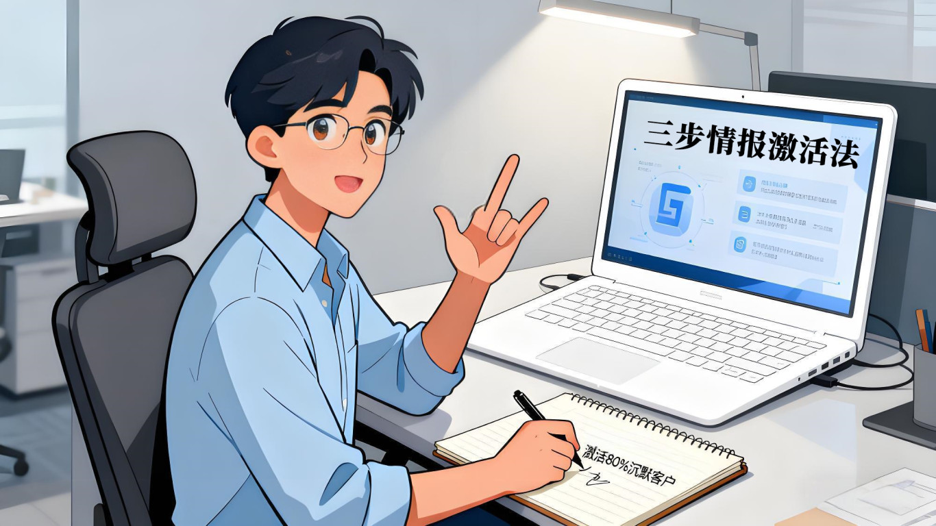 激活微信沉默客户，情报式销售三步操作，成交率提升60%