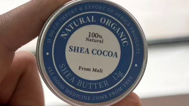 干敏皮的秋冬救星---希尔可可乳木果油小蓝罐