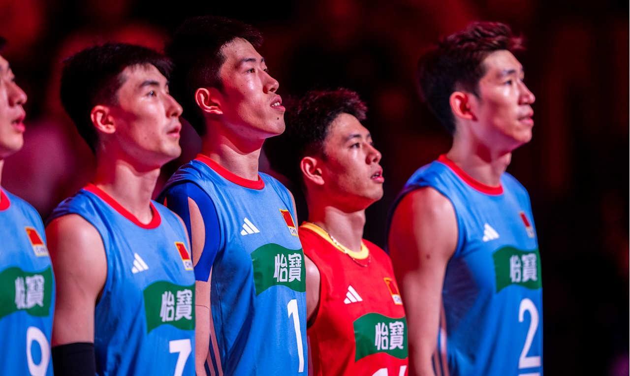 【中国男排3:1荷兰取得第二场胜利】
世界男排联赛西安站第三轮
中国男排3:1荷