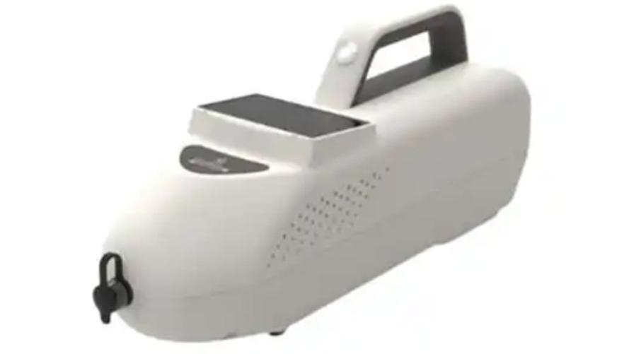 便携式违禁品探测仪支持单人自组网通信，单条最大通信距离不小于 2 千米