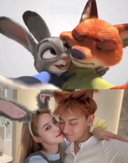 黄子韬徐艺洋cos尼克朱迪，好甜好幸福！