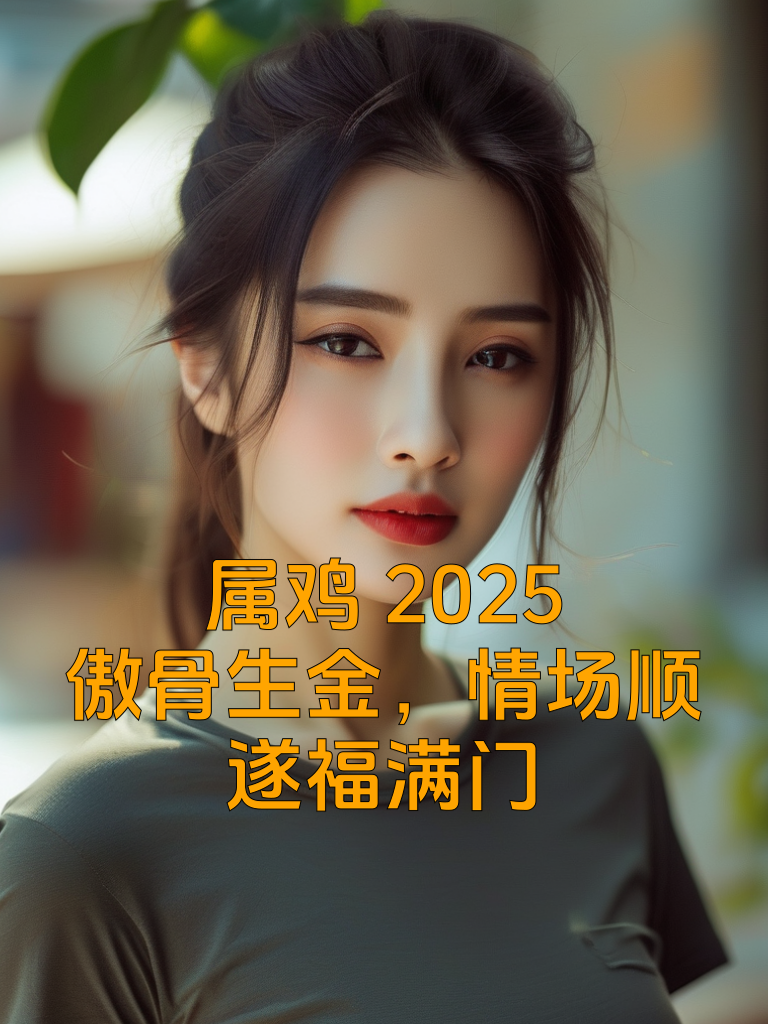 属鸡2025：傲骨生金，情场顺遂福满门