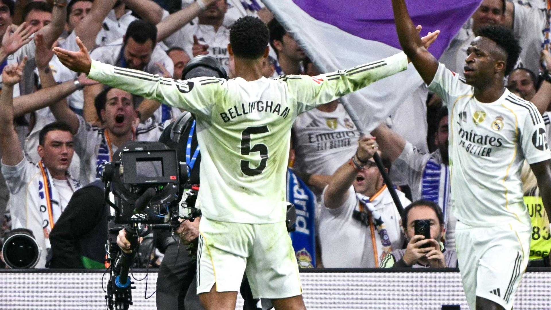 贝林厄姆闪耀国家德比，皇家马德里2：1巴塞罗那赛后评分