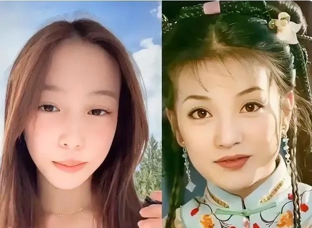 小四月也输给了妈妈。只能说是个文文秀秀，漂漂亮亮的女孩子，打扮时尚洋气些，在众多