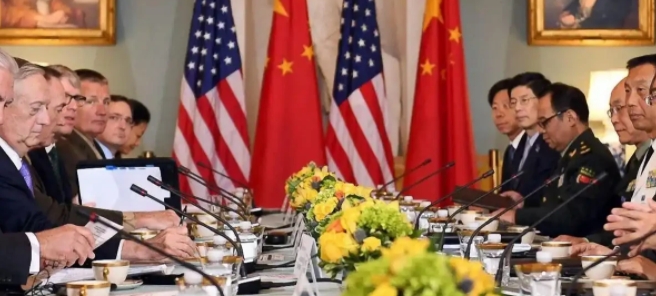 美国为什么不敢跟中国断交呢？因为一旦断交，中国军事演习一次，美国五角大楼就得陪着