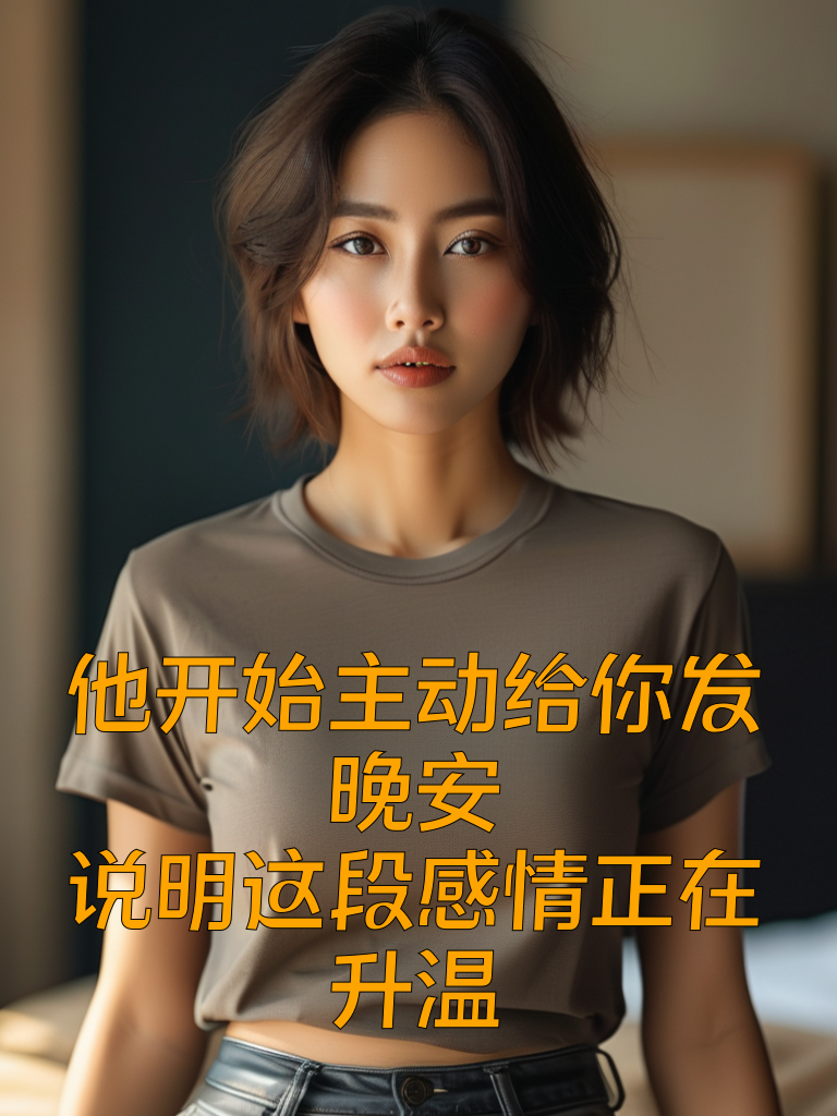 他开始主动给你发晚安，说明这段感情正在升温