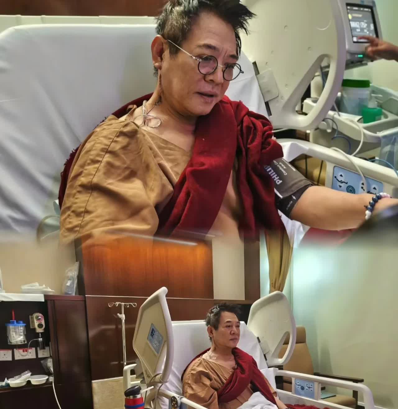李连杰真是实在人！
明明身家十位数，这次在新加坡医院住院，却只住5000多元一