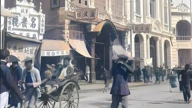 一百多年前，日本间谍镜头下的广州，百年前的羊城竟已如此发达！