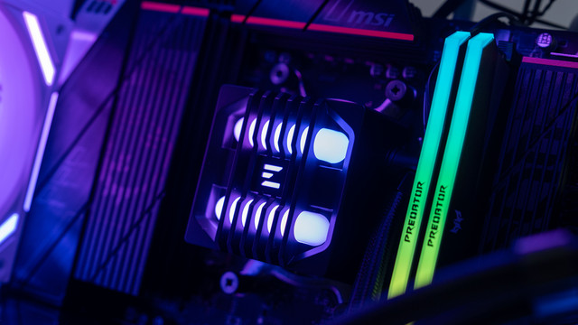 给98X3D一台高性价比个性化水冷，思民 ALPHA2 SE A36水冷晒单