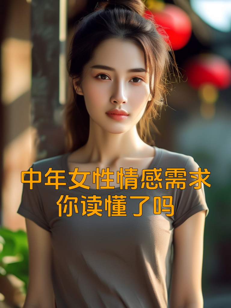 中年女性情感需求，你读懂了吗