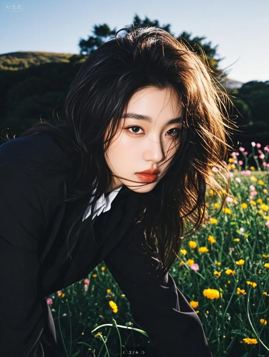 风起时，她与野花共舞一曲华尔兹