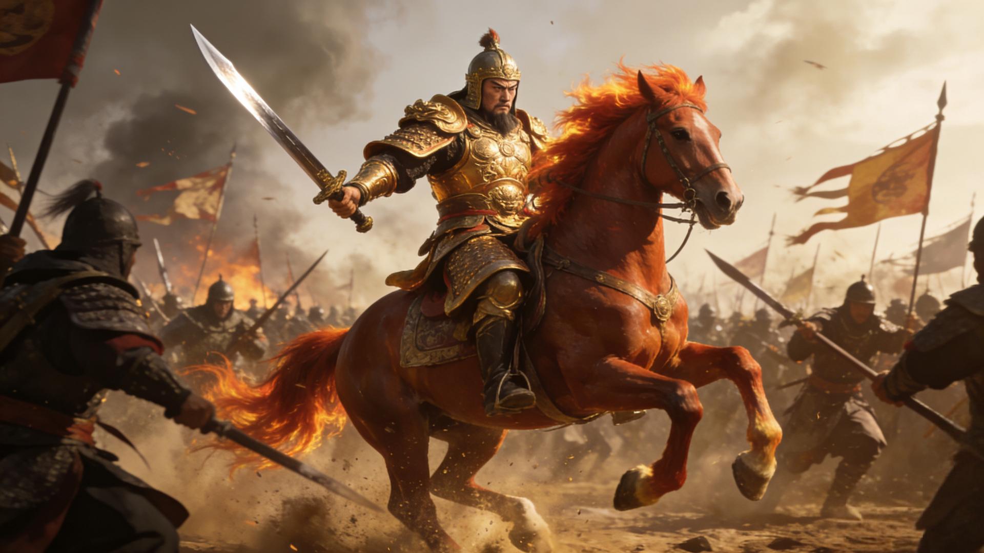 马头带剑，镇压边疆