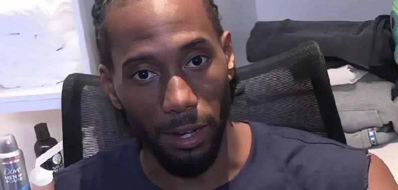 崩塌了，伦纳德的老实人形象这回算是彻底崩塌了。

据雅虎体育等多家媒体证实，
