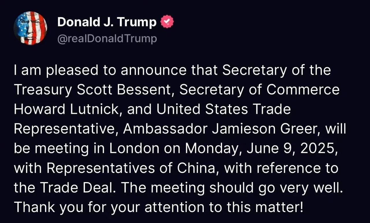 川普：
美国等不及了，急需稀土矿物材料。