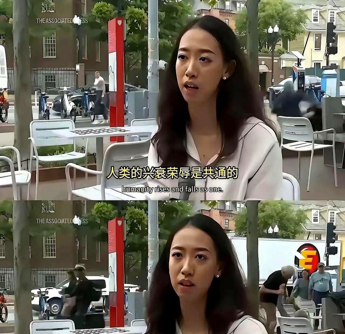 蒋雨融这个人，面相非常奇怪。
怎么说呢，并不是关于美丑，而是这根本就不是中国人的