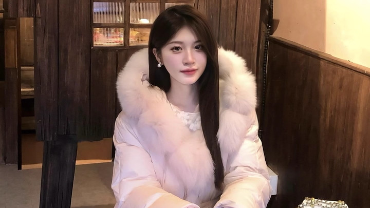 一套搞定冬日的甜美与暖意，甜美温柔风