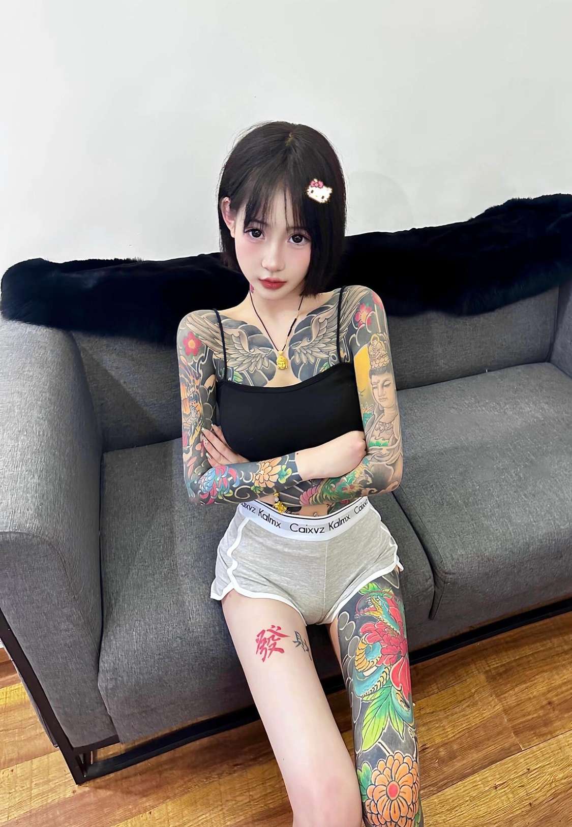谁说有文身的，就是坏女孩了？