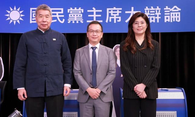 中国国民党主席选举辩论，“中国人”成主旋律
国民党主席选举将在10月18日投票，