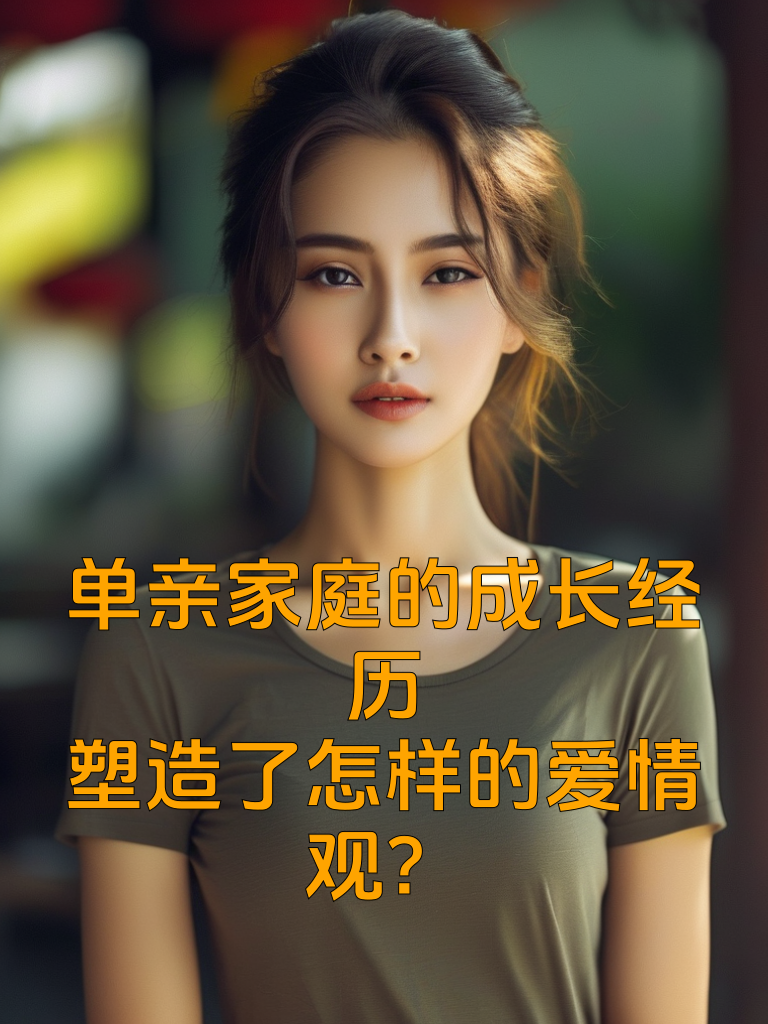 单亲家庭的成长经历，塑造了怎样的爱情观？
