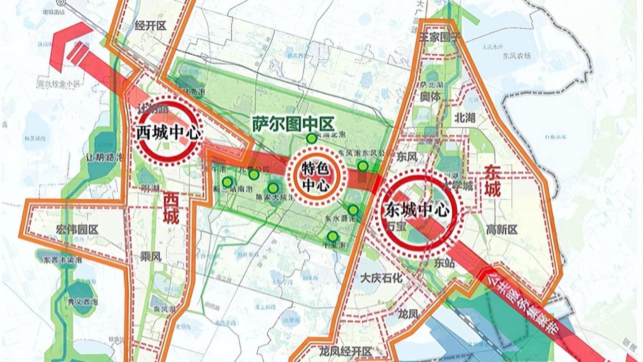 像鄂尔多斯和永州这样，核心城区相隔几十公里的城市，有哪些？