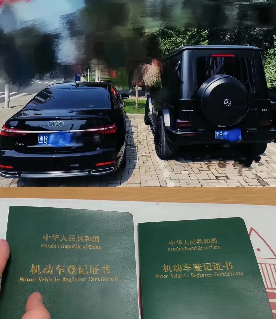 我家就是东北黑龙江齐齐哈尔中等偏下的家庭，有这两车，外加个1080平的独栋别墅
