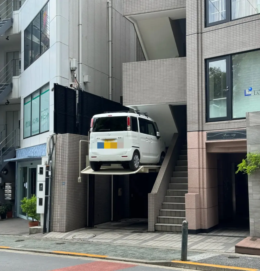 日本那些恐怖的停车位！