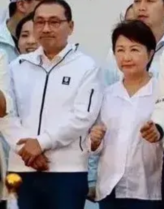面对台中国民党部被查，卢秀燕的“淡定”令人咋舌，仅以一句“谢谢”匆匆离去。

昨