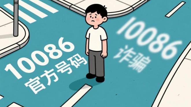 转发警惕！“10086”版李逵和李鬼要分清