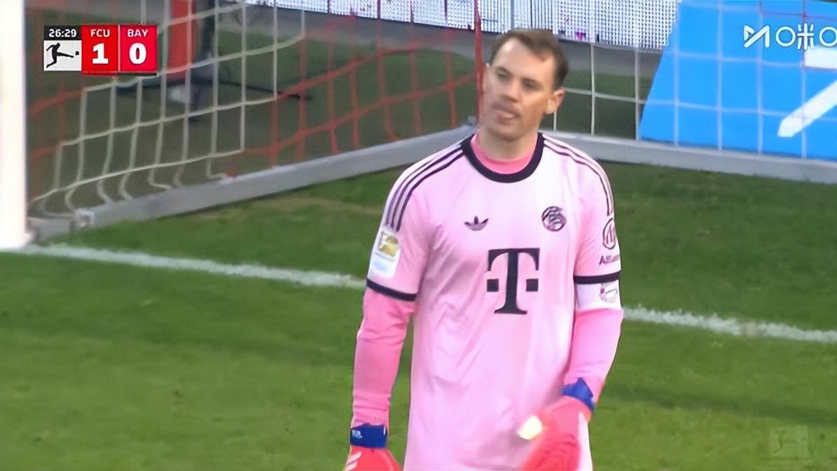 诺伊尔送礼，凯恩乌龙助攻又绝平，拜仁2-2柏林联合，16连胜终结