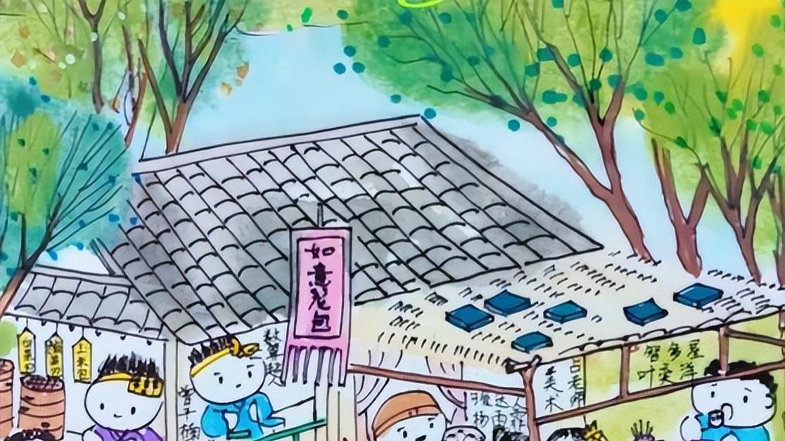 太棒了！漳州一小学生用5天时间，画出自己班级的“清明上河图”