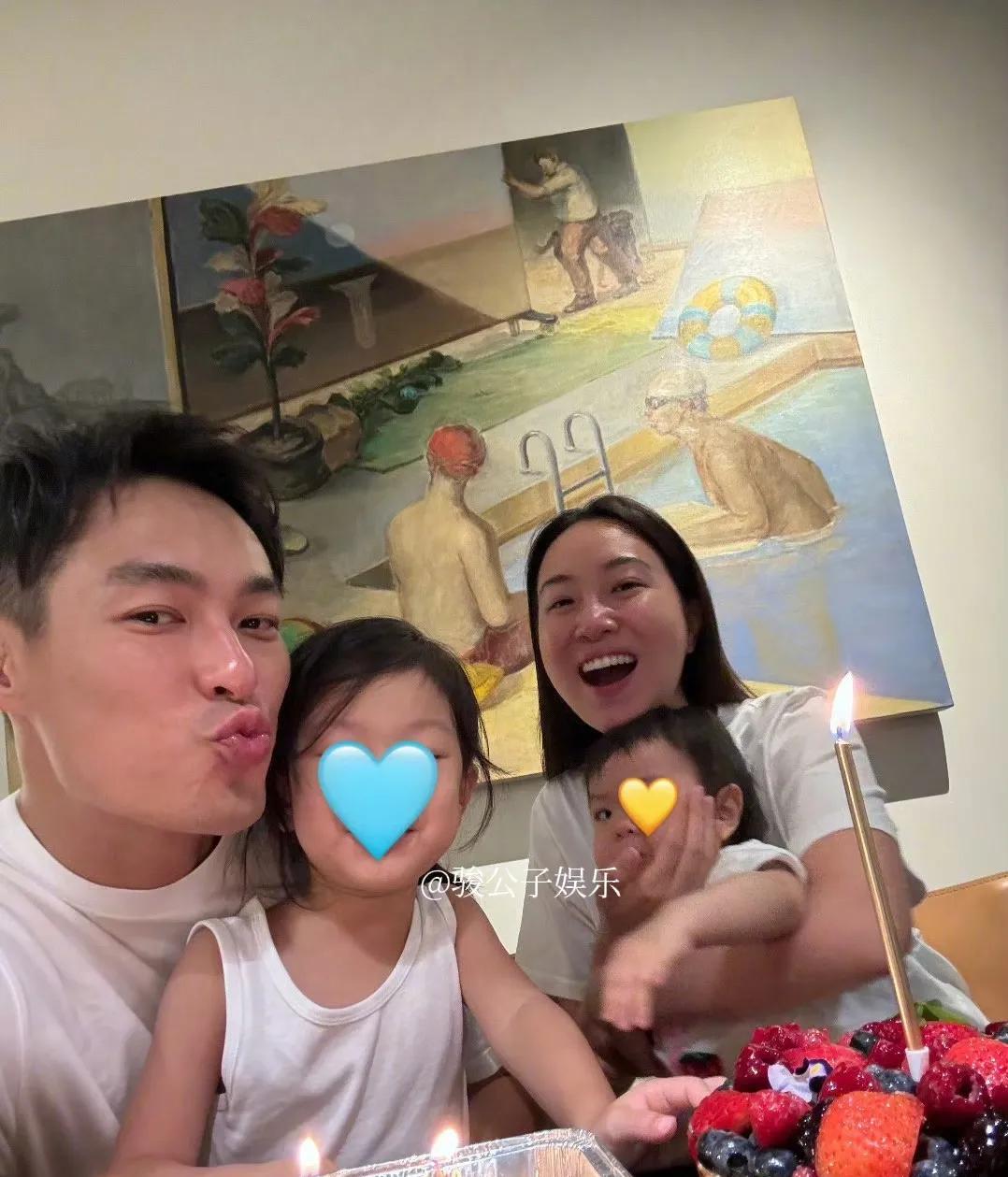 #杨祐宁回应老婆怀三胎# 3月25日，刚刚宣布成为三胎爸爸的杨祐宁出席活动时透露