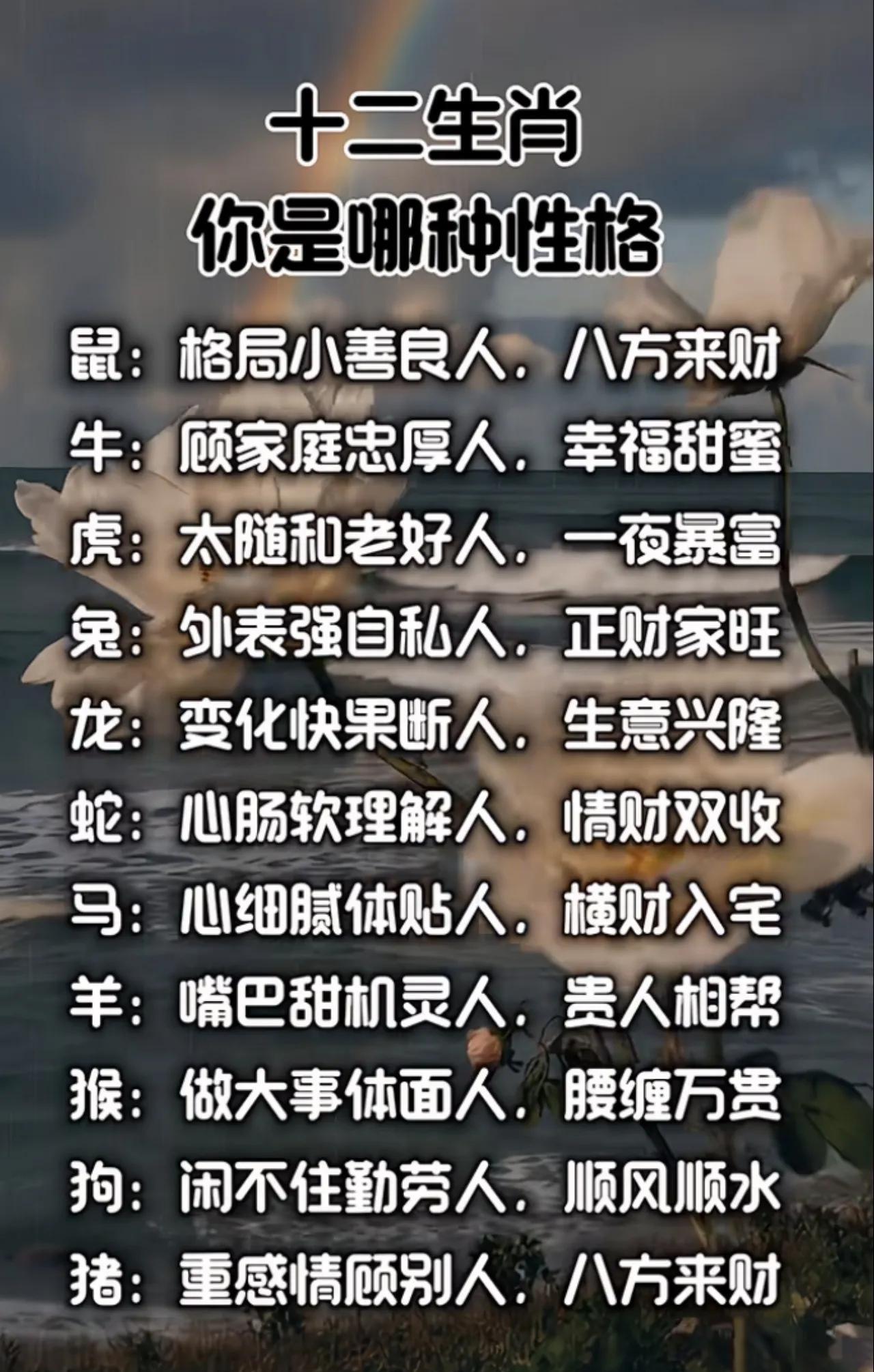 十二生肖性格大揭秘，你是哪一种？