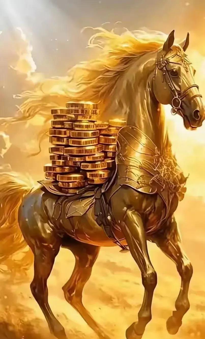 别错过?错过就没了
金马上门才源滚滚来，
满满来。花都花开不完
赶紧接“马到成功