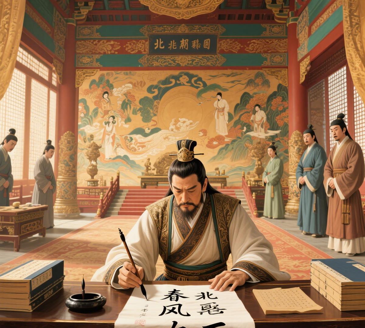 现代网友混搭诗词被笑 “翻车”，北朝胡人贵族写诗更离谱？把 “春风又绿” 写成 