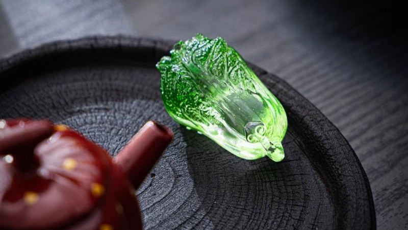 古韵新赏：古法琉璃百财盖置